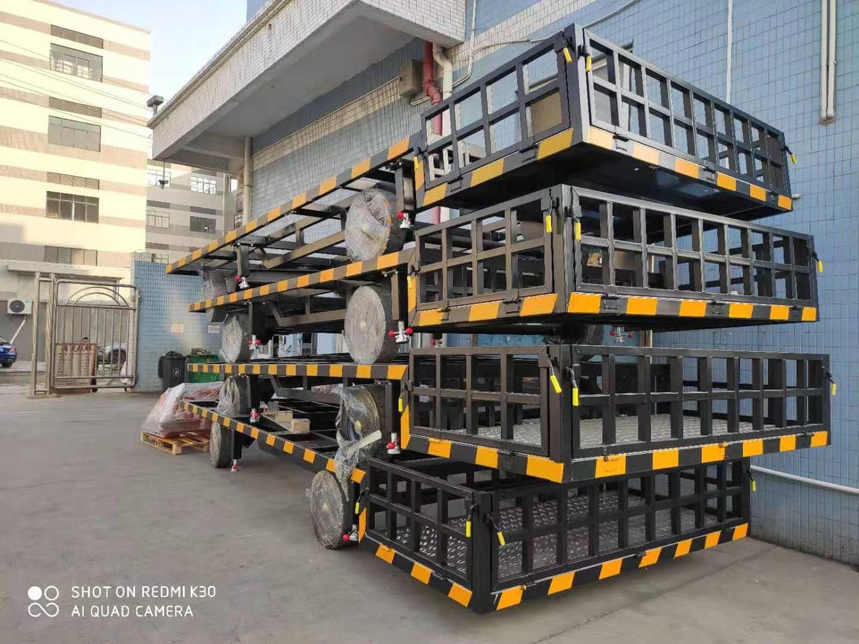 4吨骨架式(中国)科技公司带小尾箱