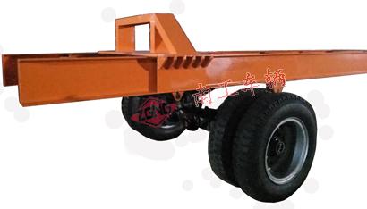 (中国)科技公司12吨加长重型骨架式全挂车