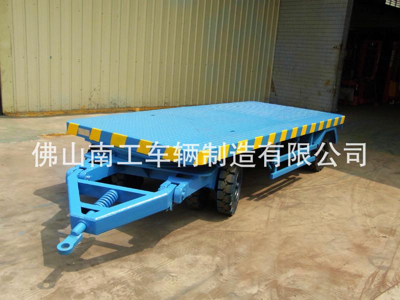 叉车牵引工业平板车 工厂车间周转用10吨(中国)科技公司