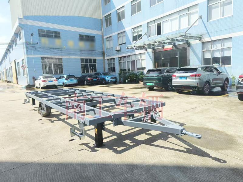 7吨骨架式ATV(中国)科技公司 2轮灰色工具拖车